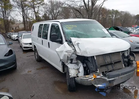 2016 GMC Savana 2500 Work Van z USA, uszkodzony, nr VIN 1GTW7AFF3G1907031